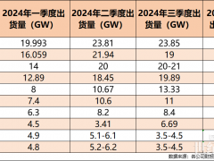 2024光伏組件“群雄爭霸”：誰能穩(wěn)坐全年出貨TOP10